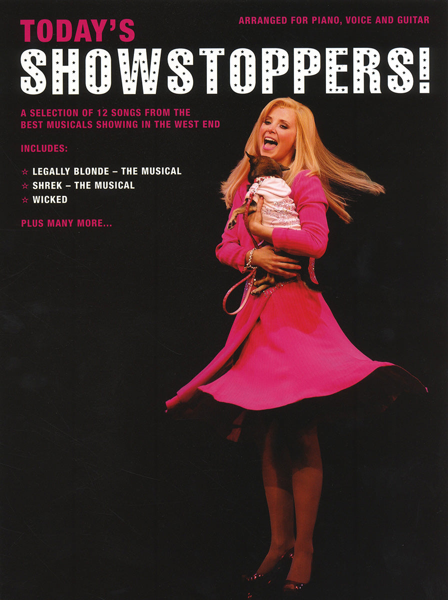 Today's Showstoppers, Livre pour piano et Chant et Guitare