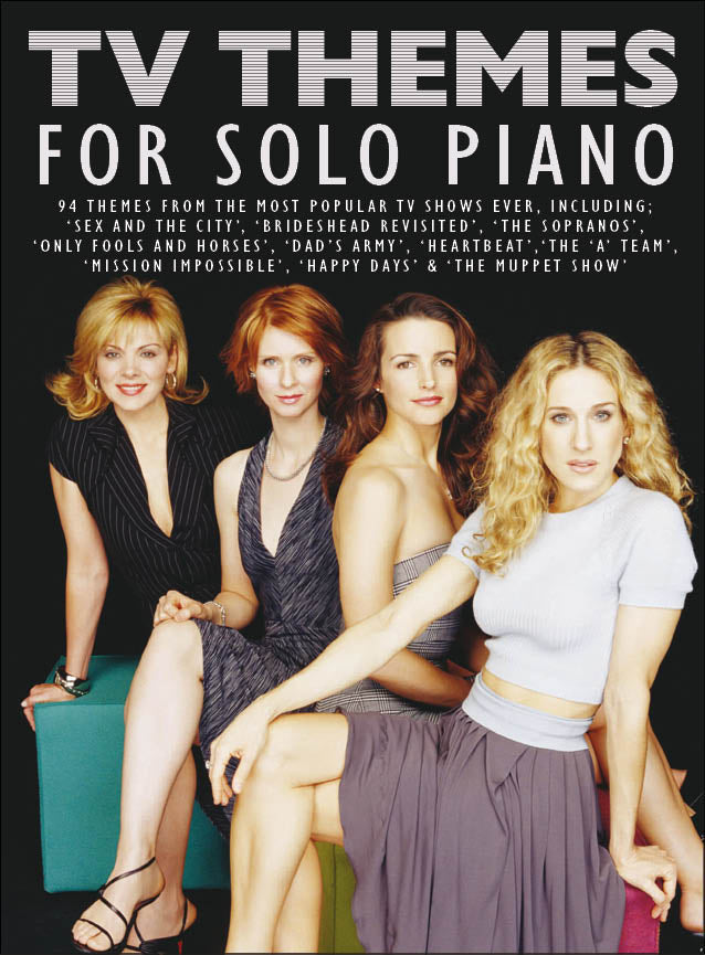 TV Themes For Solo Piano, Livre pour piano