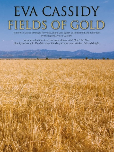 Eva Cassidy: Fields of Gold, Livre pour piano et Chant et Guitare