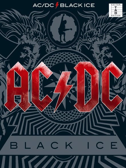 Black Ice, Livre pour guitar TAB
