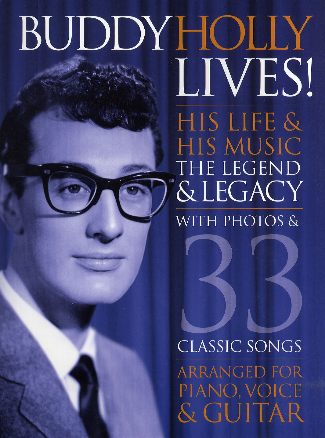 Buddy Holly Lives, Livre pour piano et Chant et Guitare
