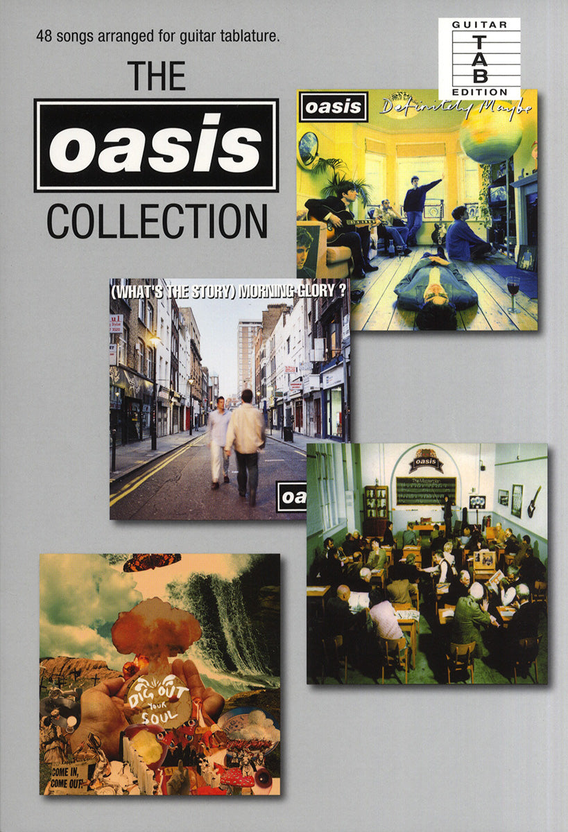 The Oasis Collection, Livre pour guitar TAB