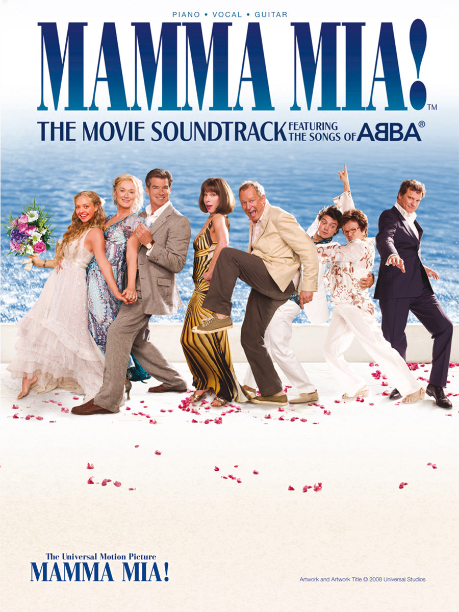 Mamma Mia! - The Movie Soundtrack, Livre pour piano et Chant et Guitare