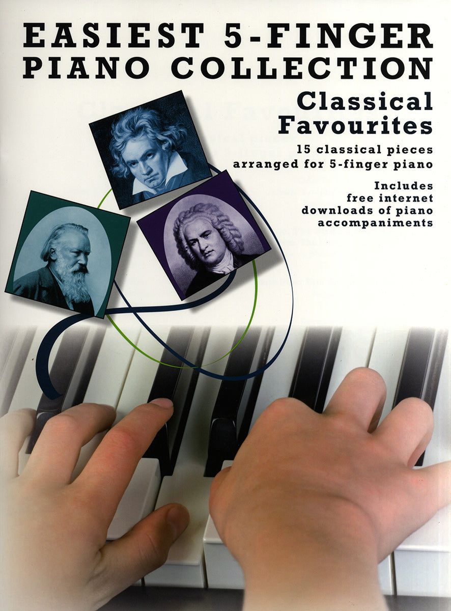 Easiest 5-Finger Piano Collection: Classical favor, Livre pour piano