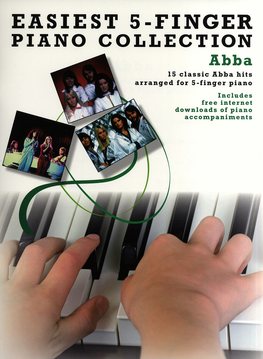 Easiest 5-Finger Piano Collection: Abba, Livre pour piano