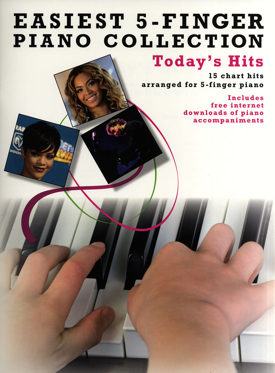 Easiest 5-Finger Piano Collection: Today's Hits, Livre pour piano