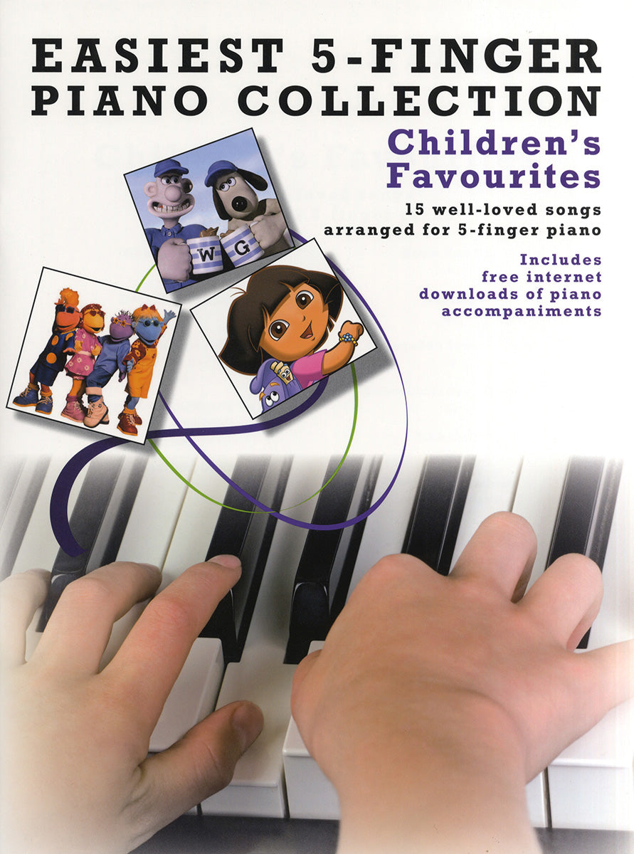 Easiest 5-Finger Piano Collection: Children's Favo, Livre pour piano