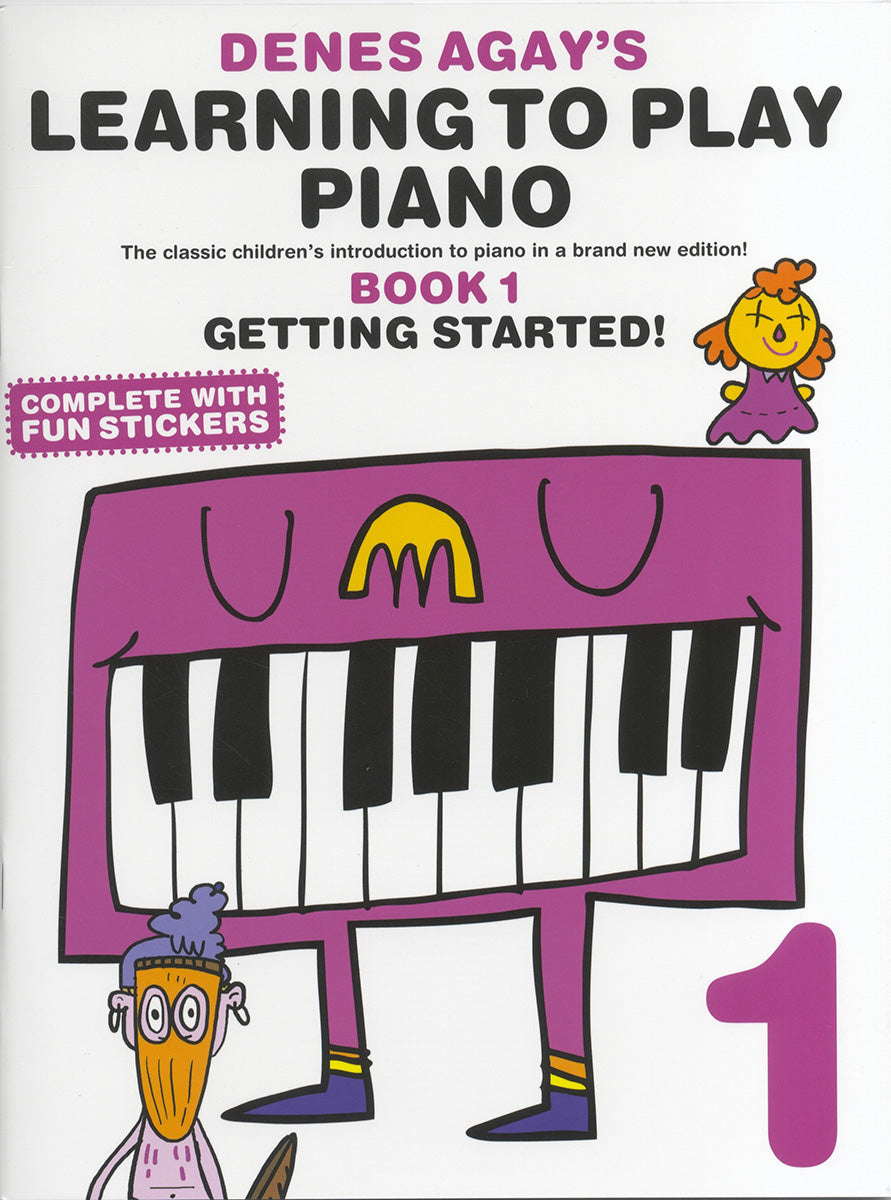 Learning To Play Piano 1 Getting, Livre pour piano