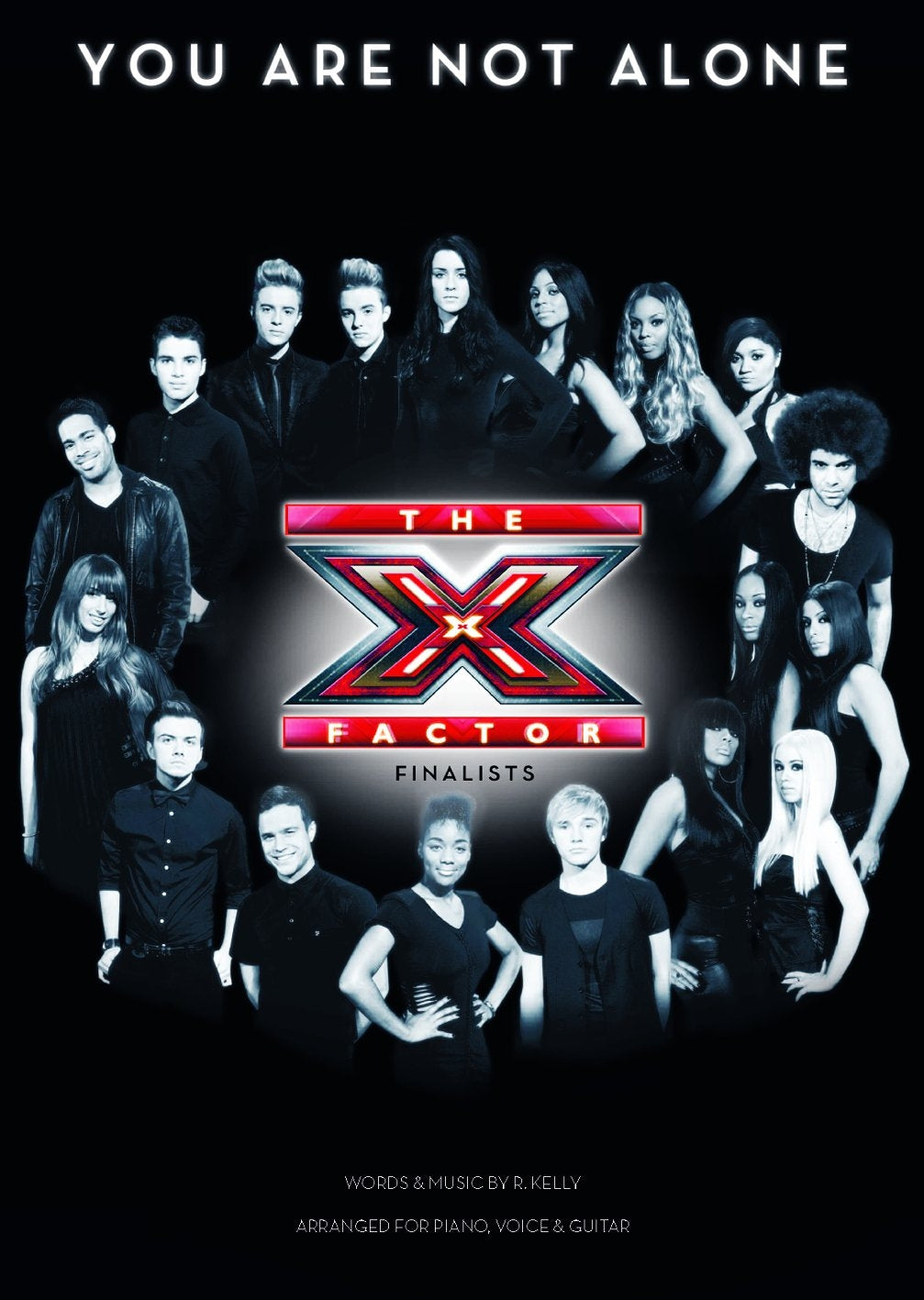 X Factor Finalists: You Are Not Alone de Michael Jackson, Livre pour piano et Chant et Guitare