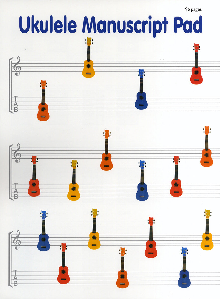 Ukulele Manuscript Paper, Livre