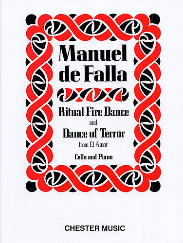Ritual Fire Dance / Dance of Terror de Manuel de Falla, Livre pour violoncelle et Piano