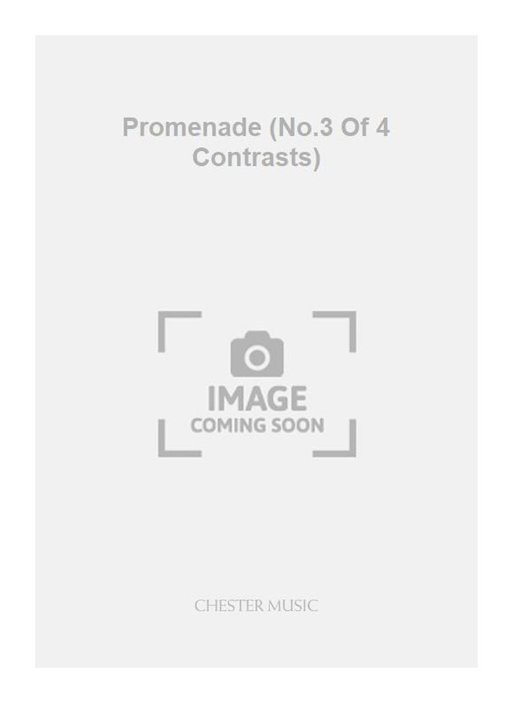 Promenade (No.3 Of 4 Contrasts) de Arthur Trew, Livre pour violoncelle et Piano