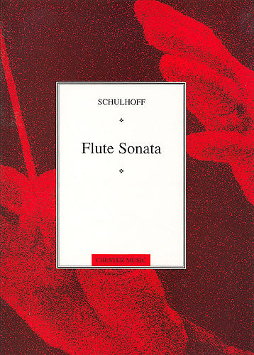 Flute Sonata de Erwin Schulhoff, Livre pour flûte et Piano