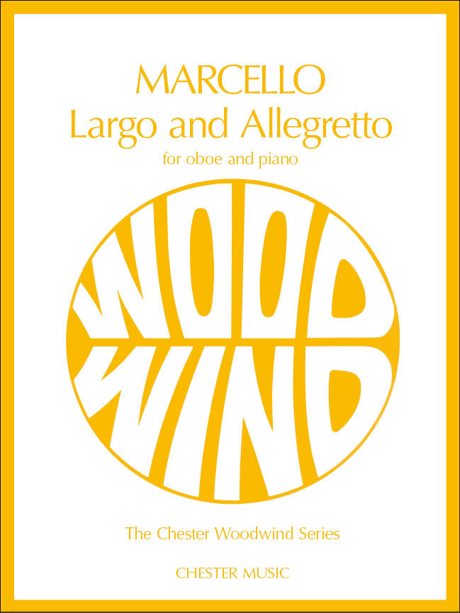 Largo & Allegretto de Benedetto Marcello, Livre pour hautbois et Piano