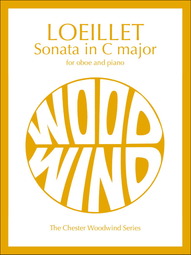 Sonata in C Major de Jean-Baptiste Loeillet, Livre pour hautbois et Piano