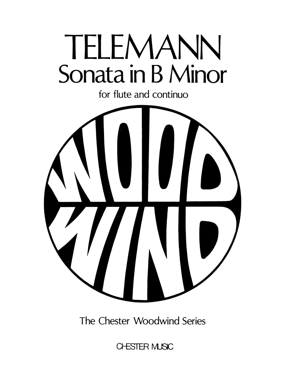 Sonata In B Minor de Georg Philipp Telemann, Livre pour flûte