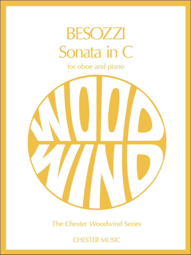 Sonata in C de Alessandro Besozzi, Livre pour hautbois et Piano
