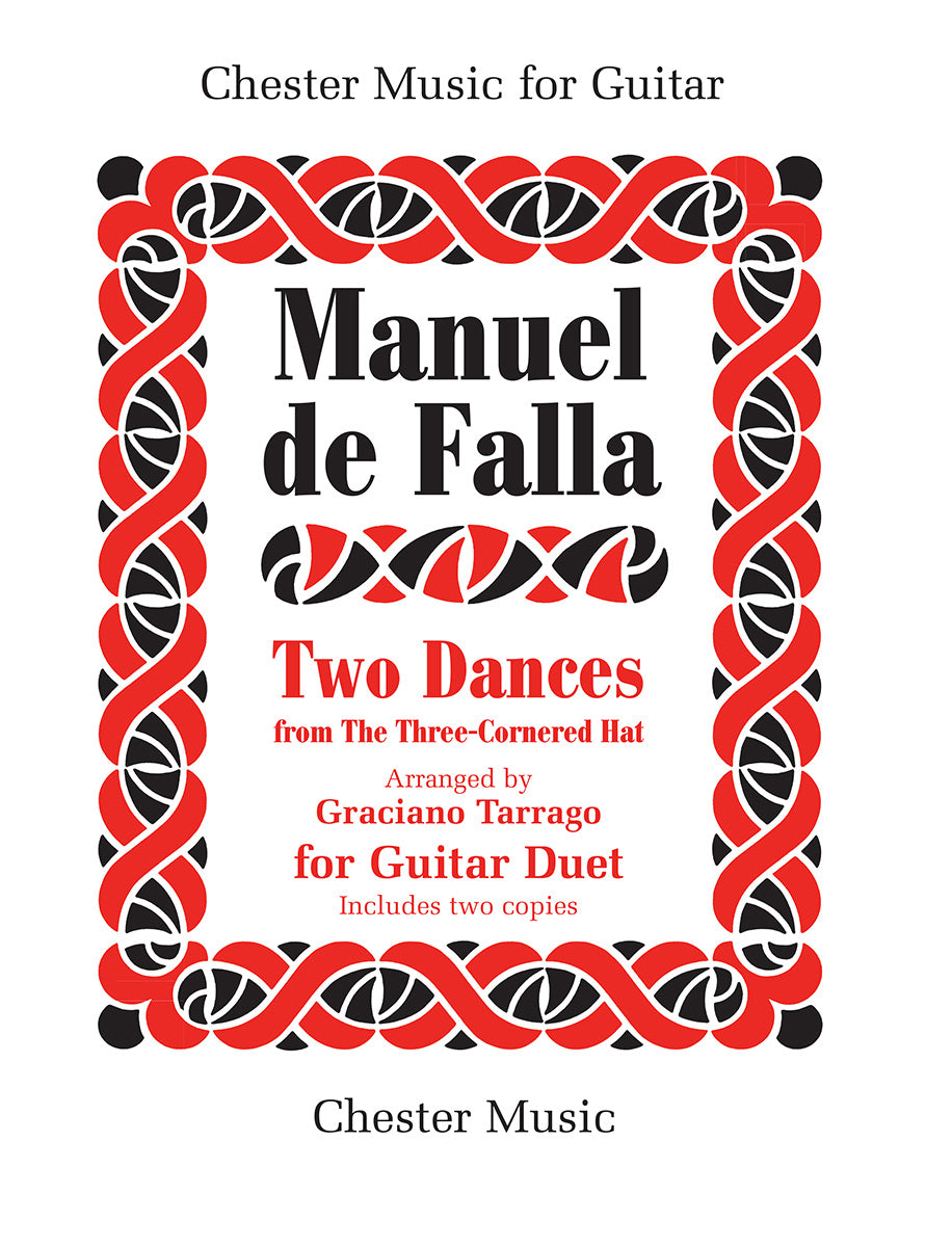 2 Dances from 'The Three-Cornered Hat' de Manuel de Falla, Livre pour duo de guitares