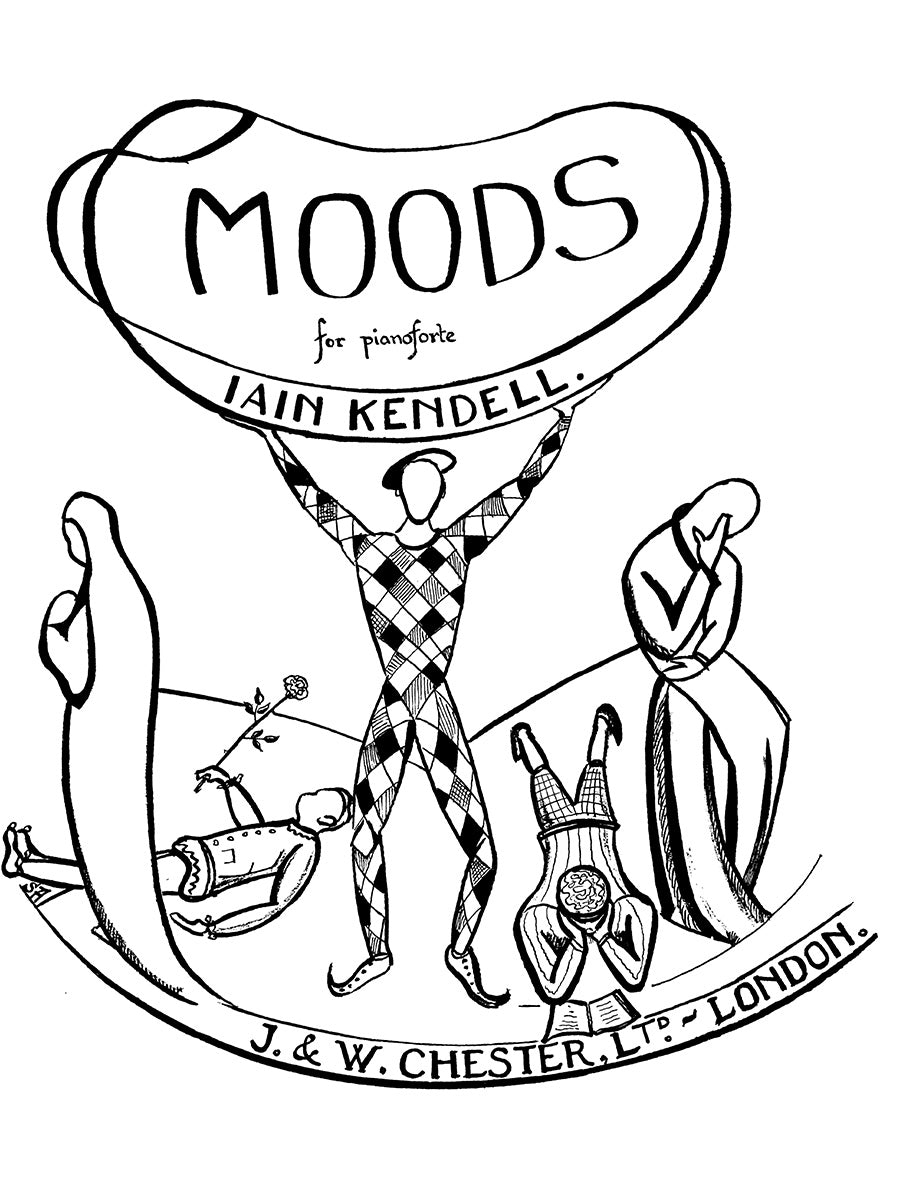 Moods for Piano de Iain Kendell, Livre pour piano