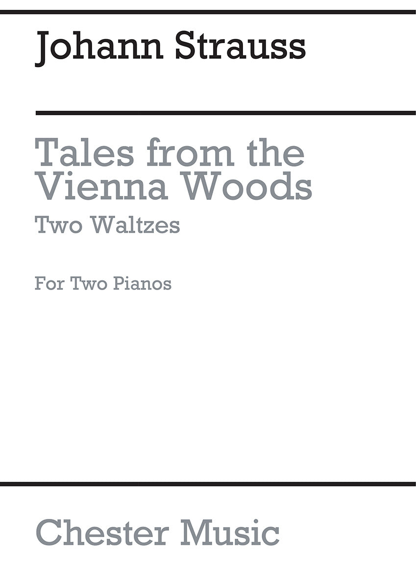 Two Waltzes For Piano de Johann Strauss Jr., Livre pour piano