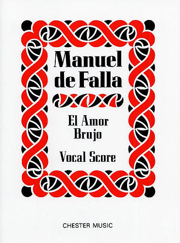 El Amor Brujo de Manuel de Falla, Livre pour voix et Piano