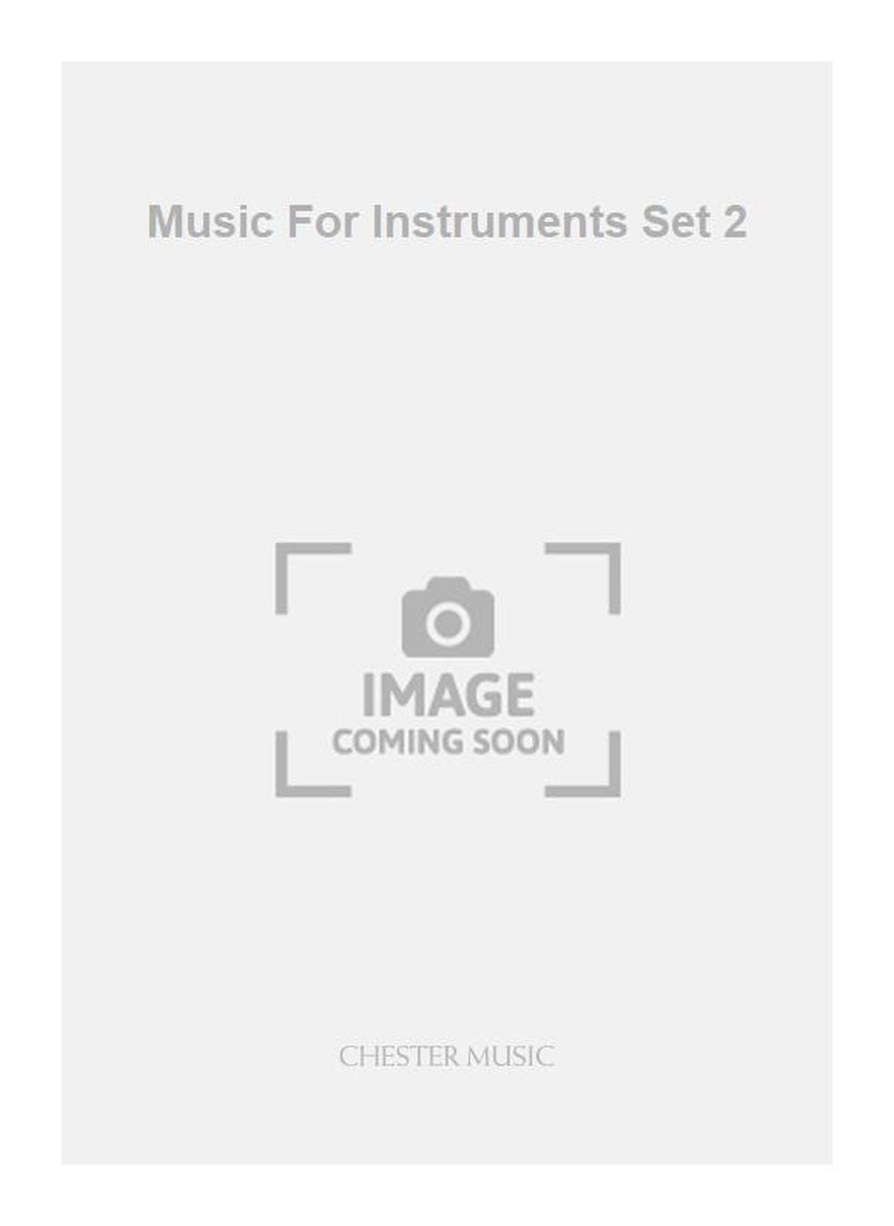 Music For Instruments Set 2 de John Coath, Livre pour orchestre