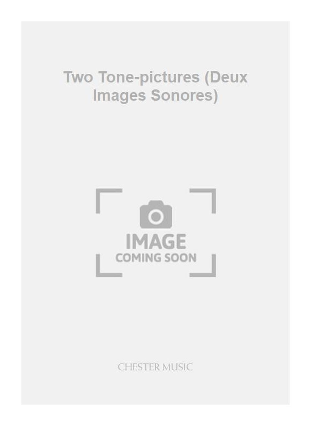 Two Tone-pictures (Deux Images Sonores) de Edward D'arba, Livre pour orchestre