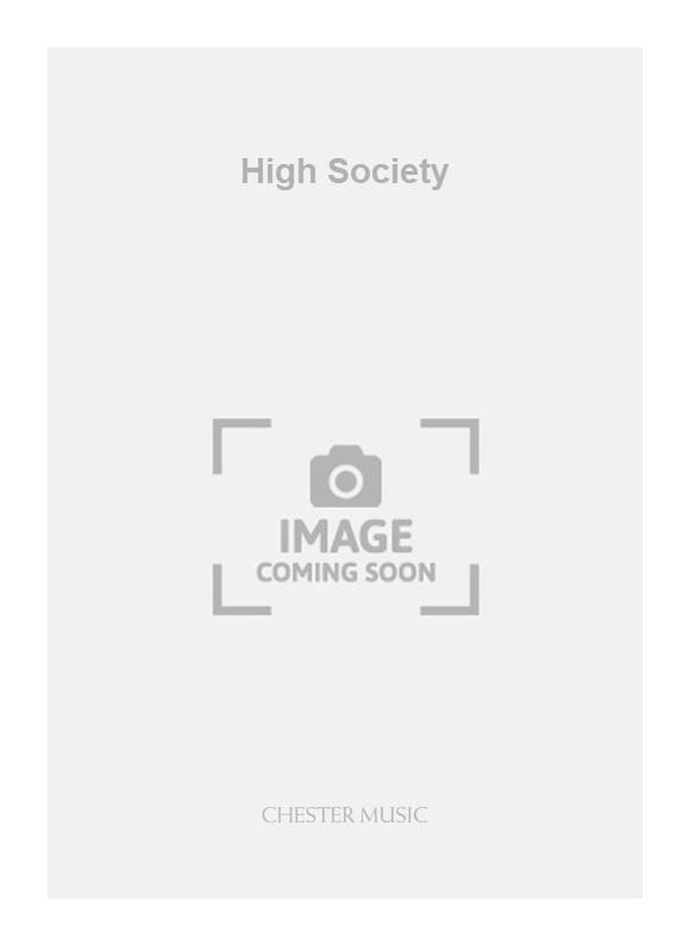 High Society de Porter, Livre