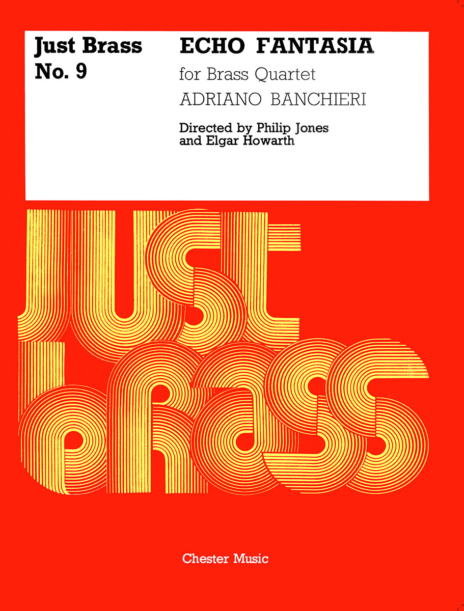 Echo Fantasia de Adriano Banchieri, Partition + parties pour quatuor de cuivres