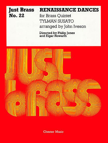 Renaissance Dances de Tielman Susato, Partition + parties pour quintette de cuivres