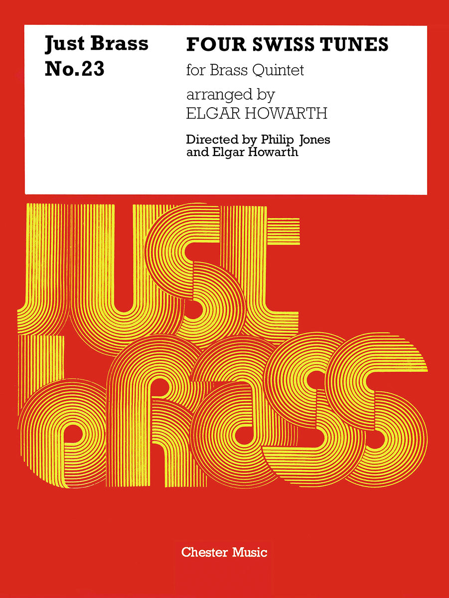 Four Swiss Tunes, Partition + parties pour quintette de cuivres
