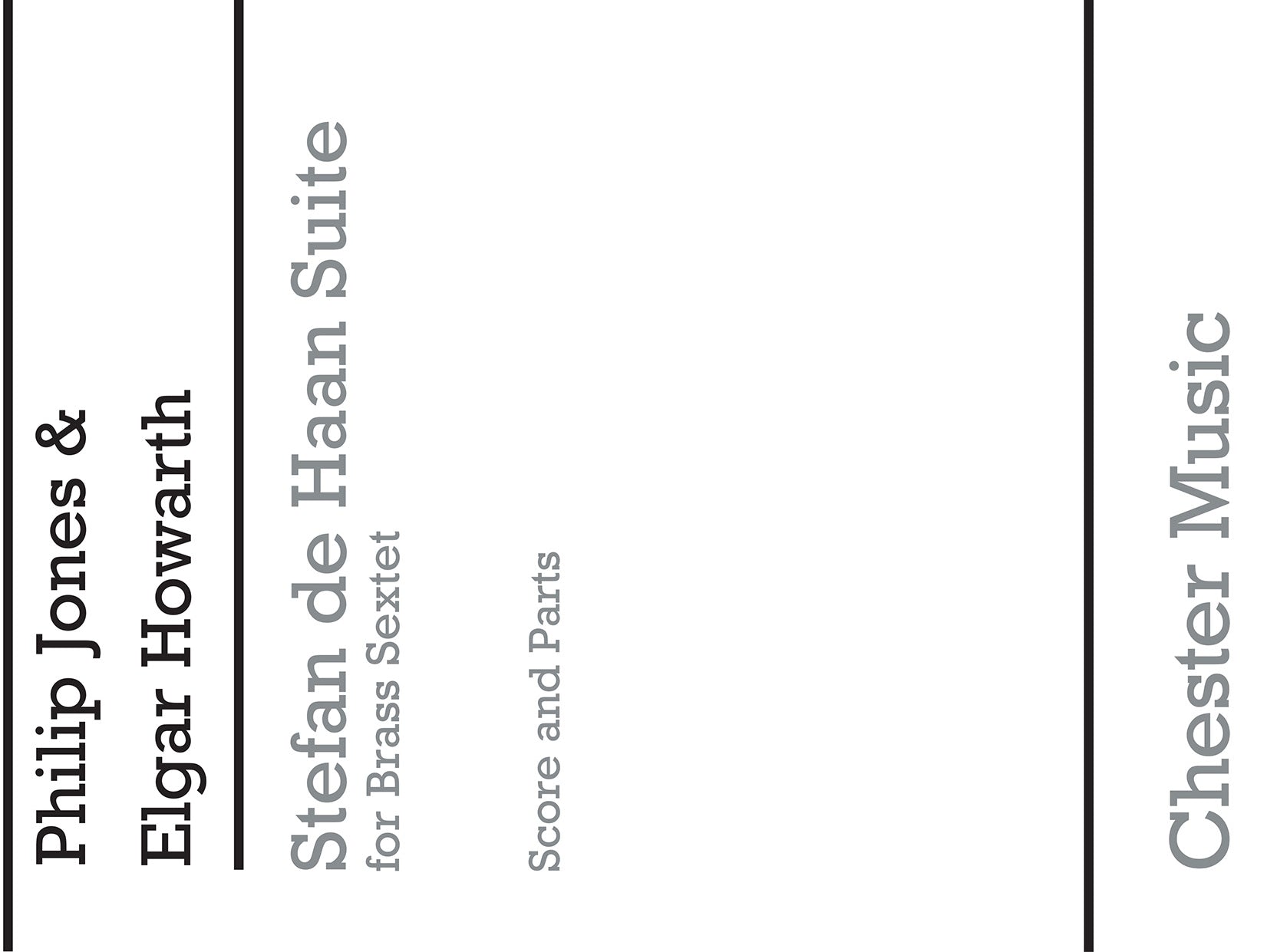 Suite For Brass Sextet de Jan de Haan, Partition + parties pour sextuor de cuivres