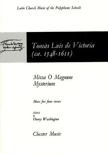 O Magnum Mysterium de Tomás Luis de Victoria, Livre pour sATB