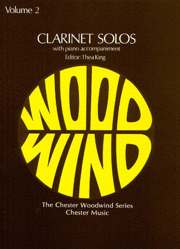 Clarinet Solos 2 de T. King, Livre pour clarinette et Piano