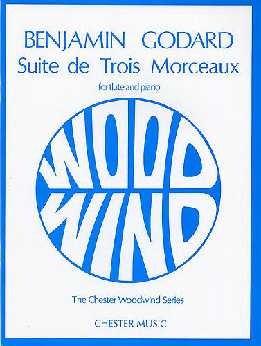 Suite de trois Morceaux Op. 116 de Benjamin Godard, Livre pour flûte et Piano