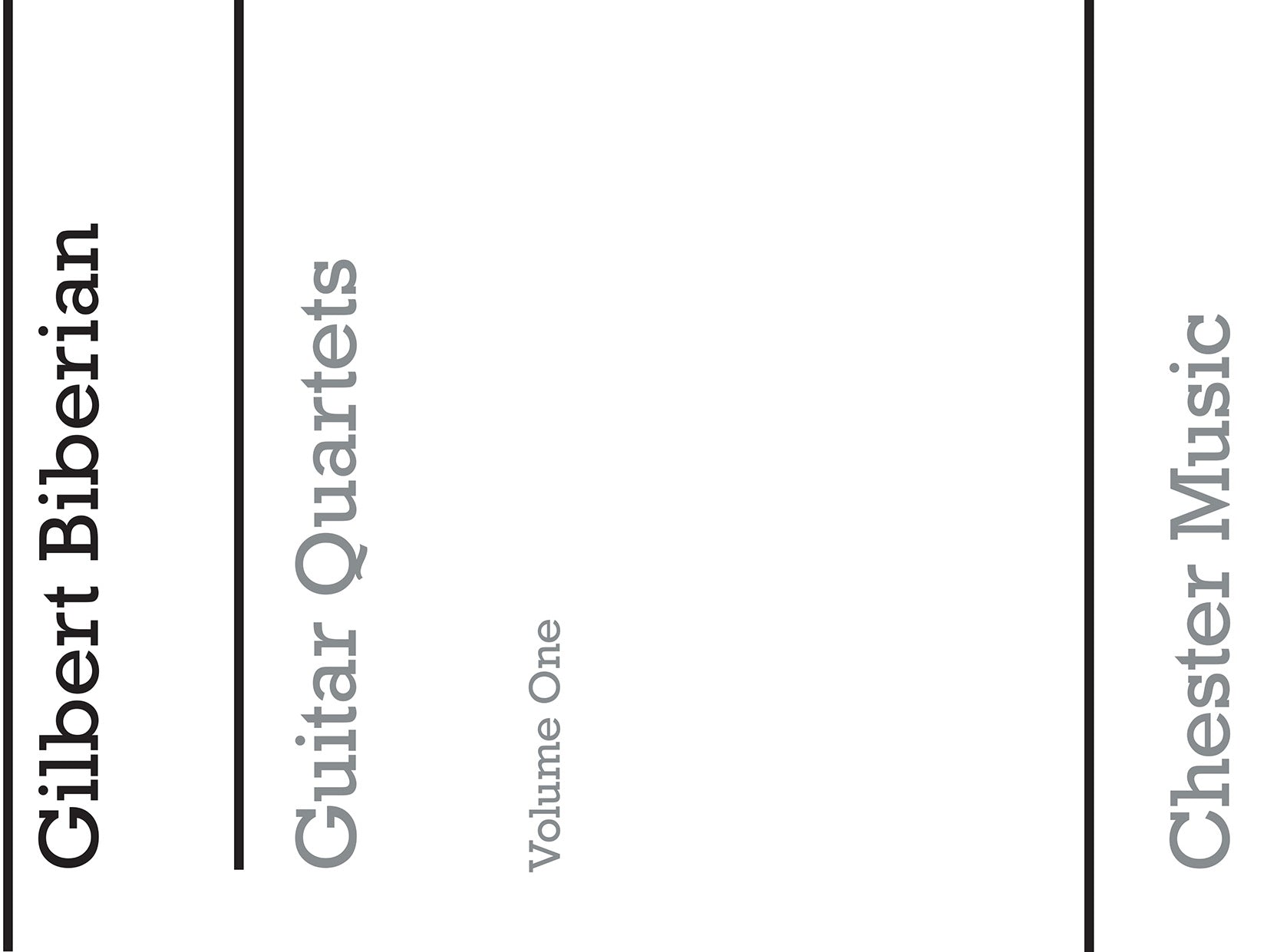 Guitar Quartets Volume 1, Partition + parties pour guitare
