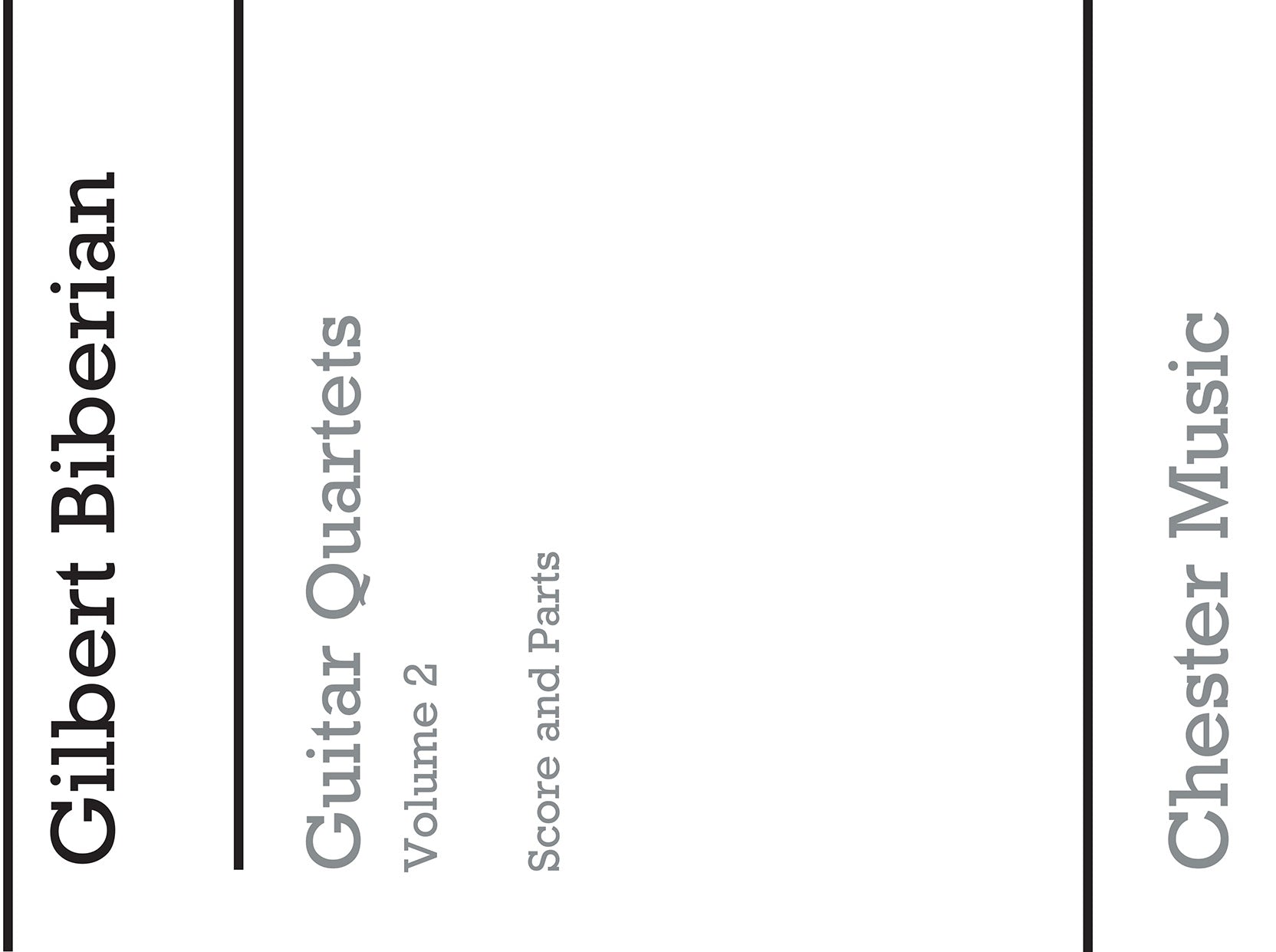 Guitar Quartets Volume 2, Livre pour guitare
