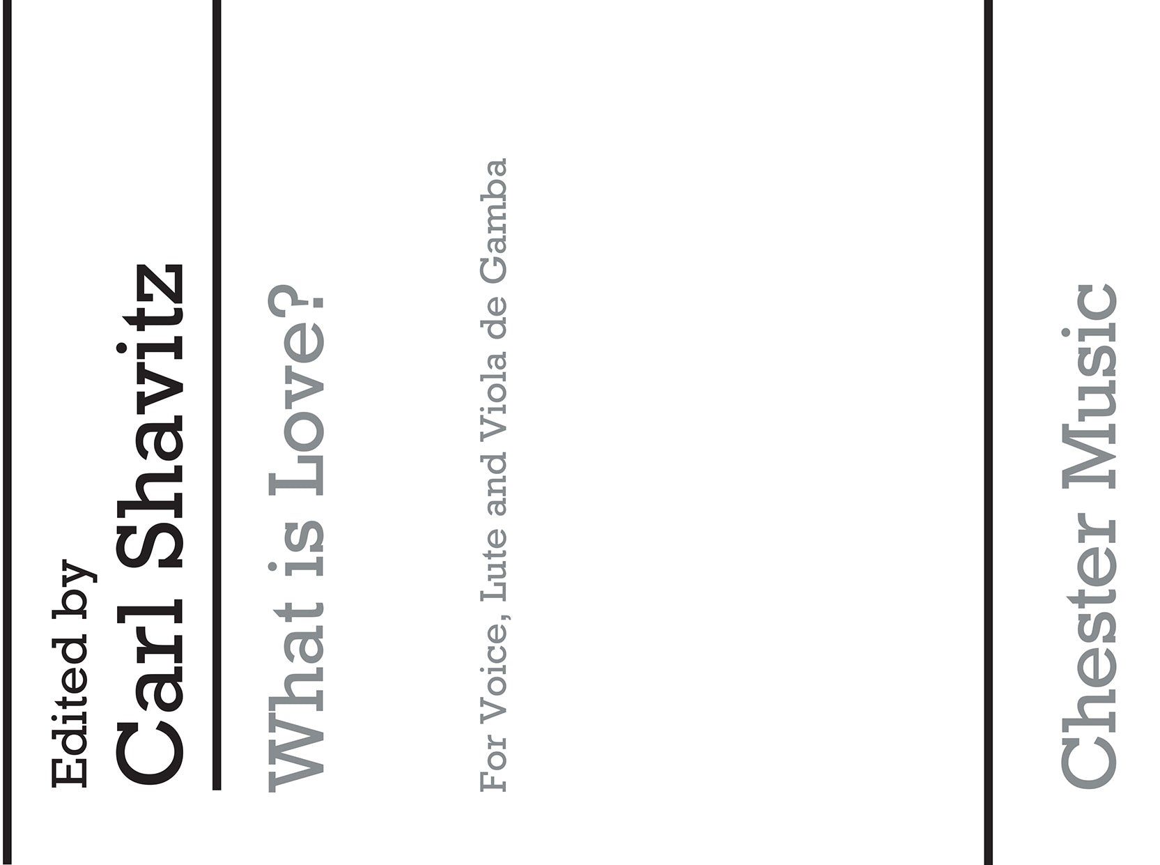 What Is Love? de Shavitz, Livre pour voix et Guitare