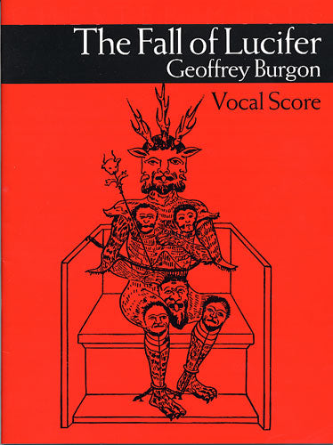 The Fall Of Lucifer Vocal Score de Geoffrey Burgon
