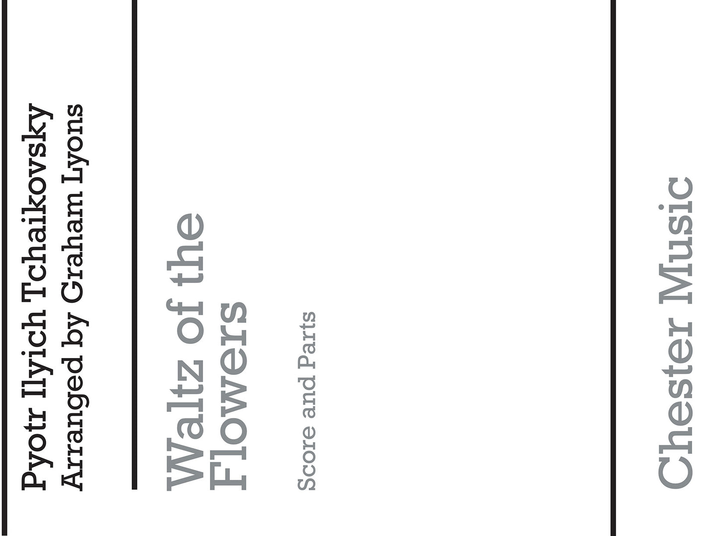 Waltz Of The Flowers de Pyotr Ilyich Tchaikovsky, Partition + parties pour ensemble à vent