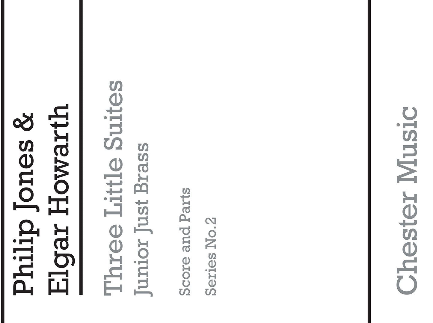 Three Little Suites de Peter Lawrance, Partition + parties pour quintette de cuivres