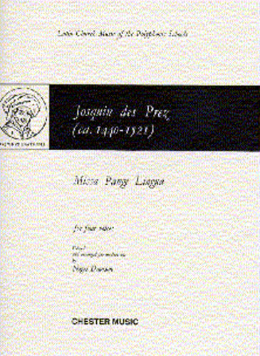 Missa Pange Lingua de Josquin Des Prez, Livre pour sATB et Piano