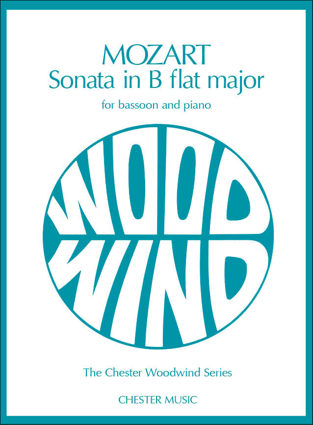 Sonata In B Flat For Bassoon And Piano K.292 de Wolfgang Amadeus Mozart, Livre pour basson et Piano