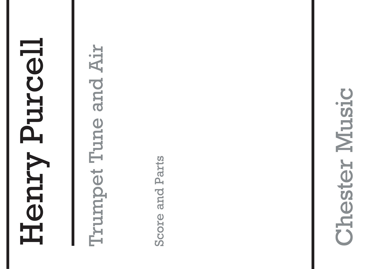 Trumpet Tune and Air de Henry Purcell, Partition + parties pour dixtuor de cuivres