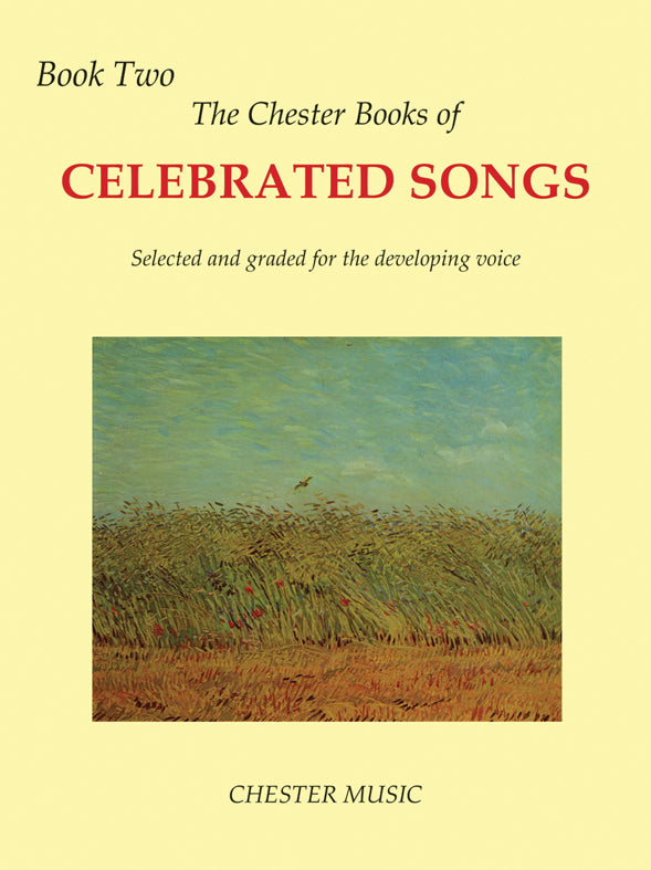 The Chester Book Of Celebrated Songs - Book Two, Livre pour voix et Piano
