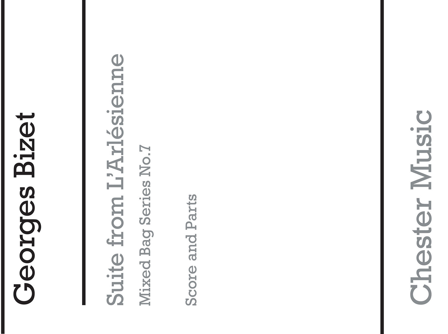 Selections From L'Arlesienne de Georges Bizet, Partition + parties pour ensemble à vent