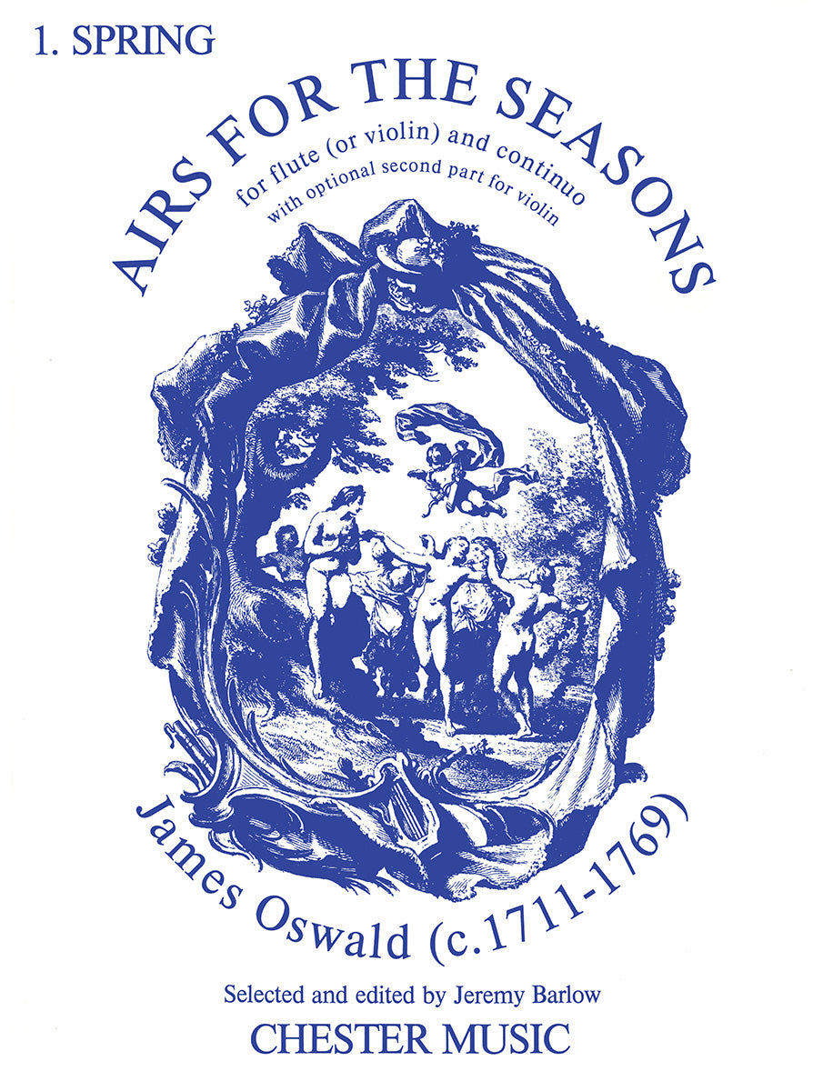 Airs For The Seasons de Oswald James, Livre pour flûte et Piano