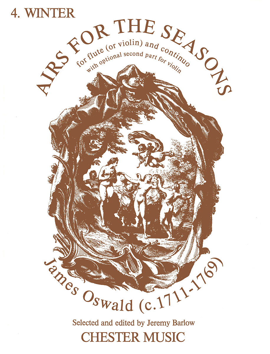 Airs for the Seasons de Oswald James, Livre pour flûte et Piano