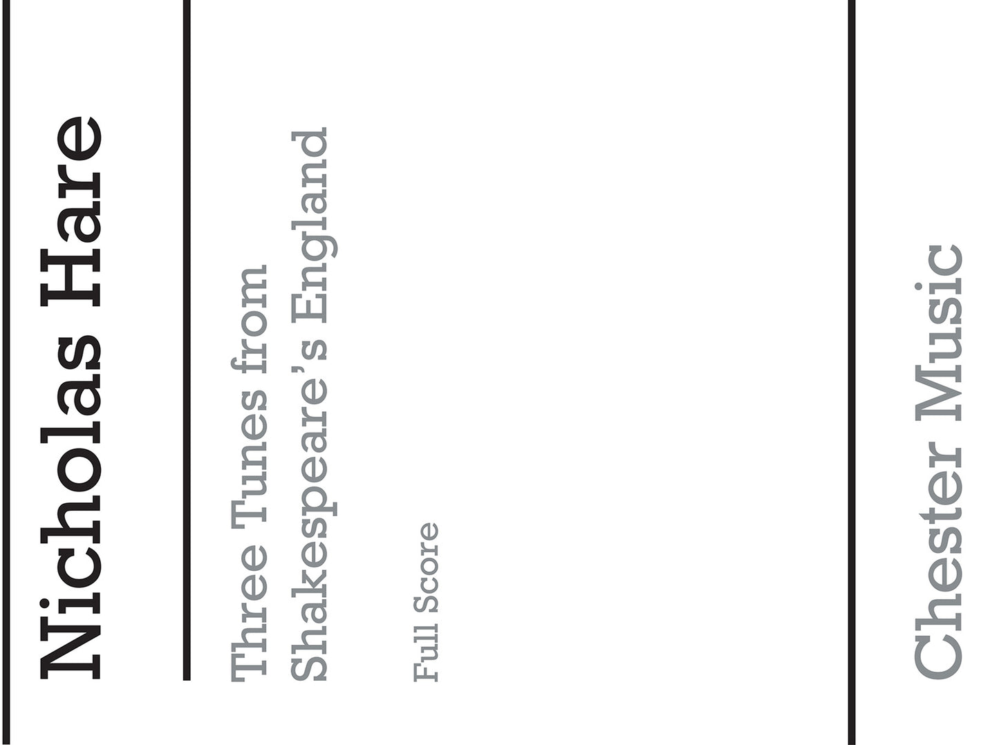 Playstrings Easy No. 2 Three Tunes de Nicholas Hare, Livre pour orchestre
