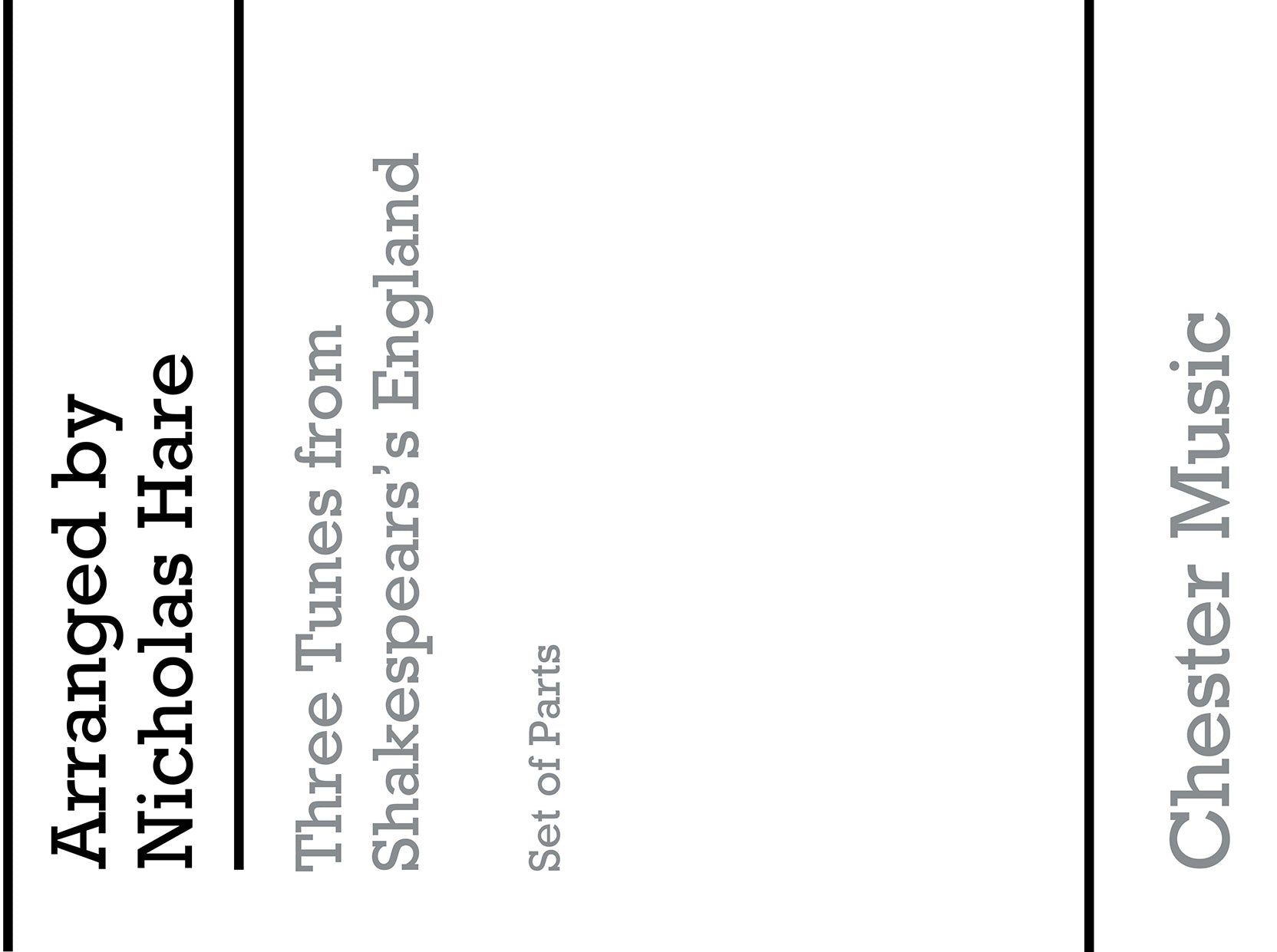 Playstrings Easy No. 2: Three Tunes de Nicholas Hare, Livre pour orchestre